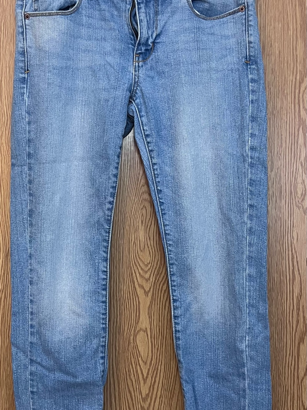 American Eagle Outfitters Light Blue Skinny Jeans 8 short